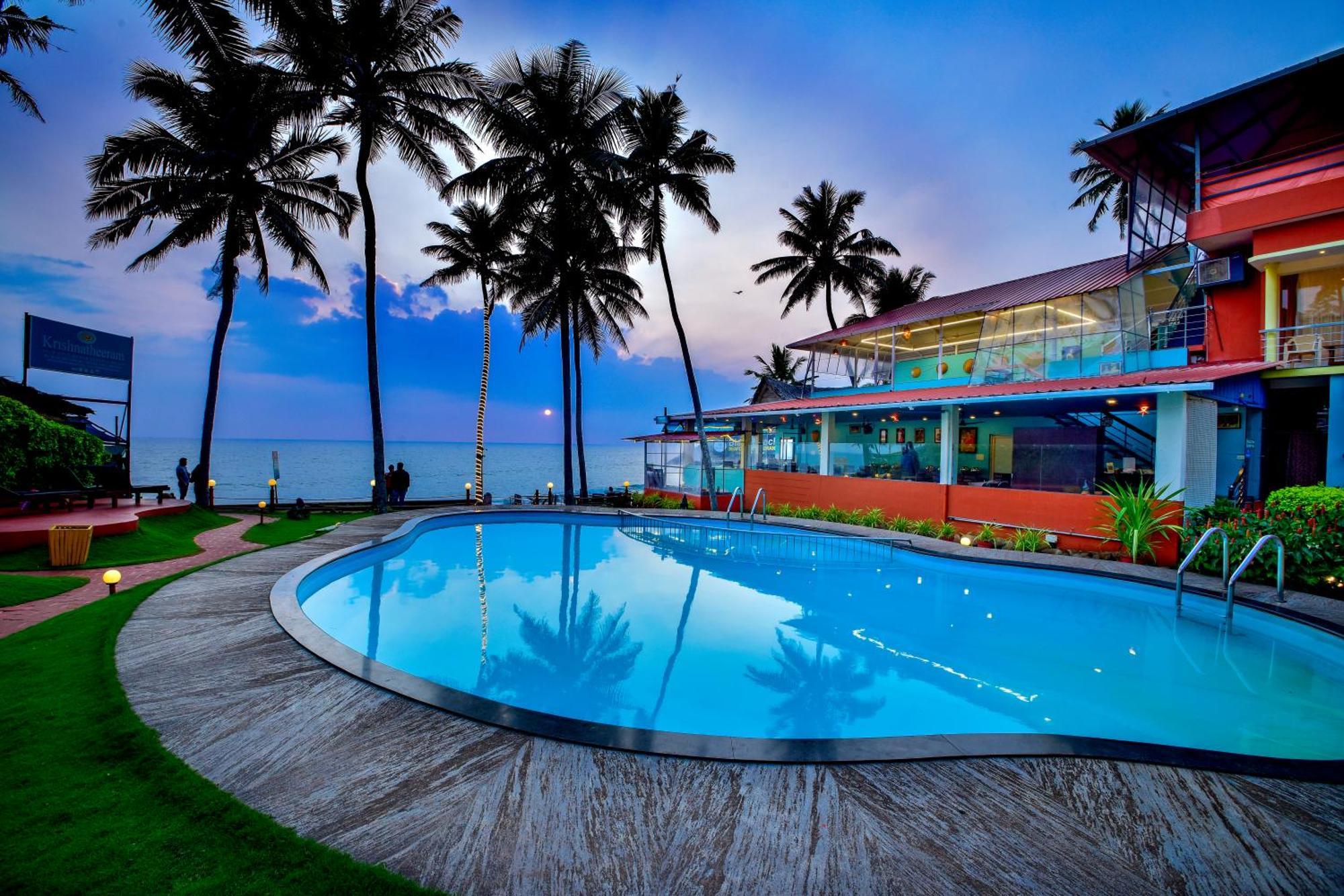 Krishnatheeram Ayur Holy Beach Resorts Varkala Exterior foto