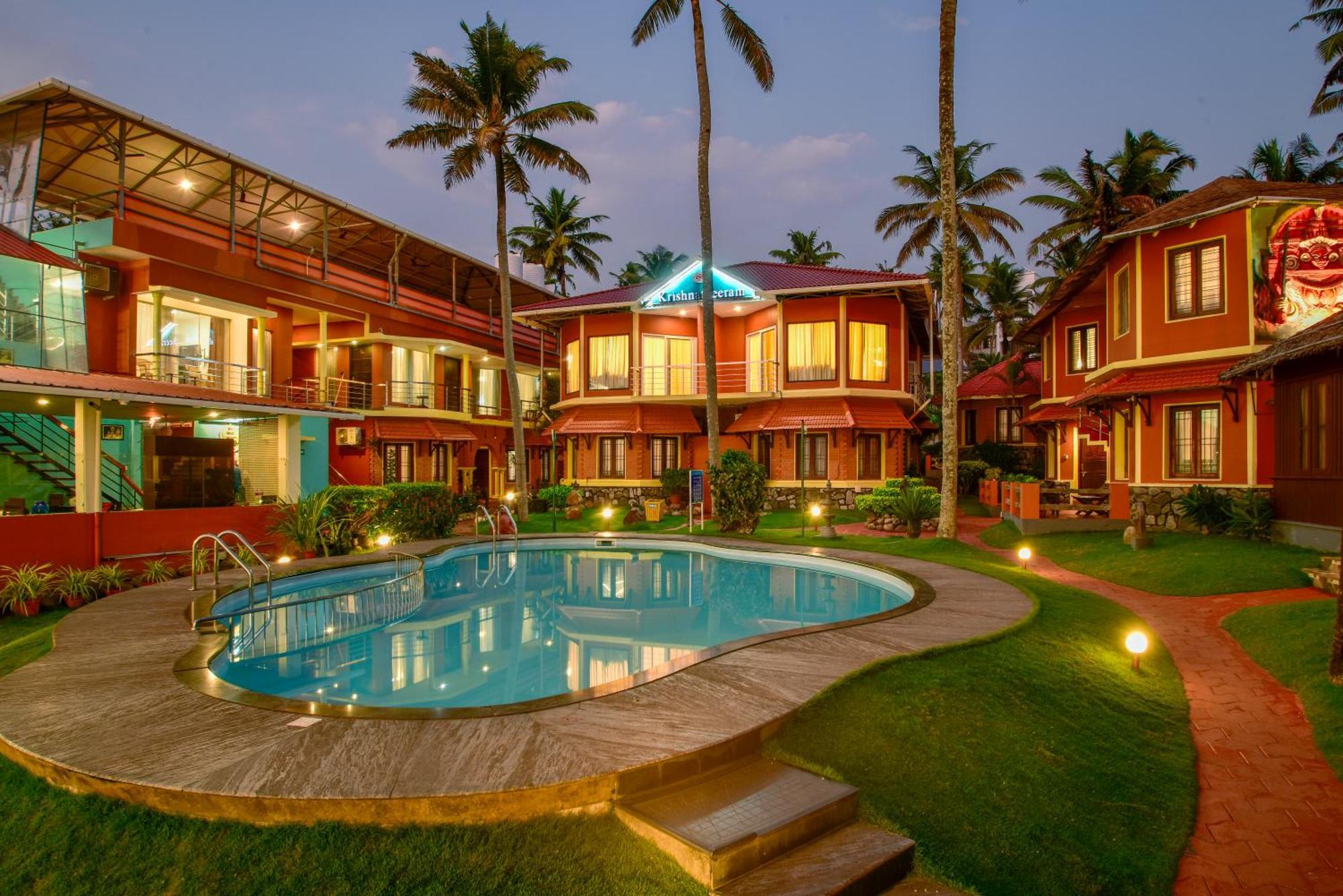 Krishnatheeram Ayur Holy Beach Resorts Varkala Exterior foto